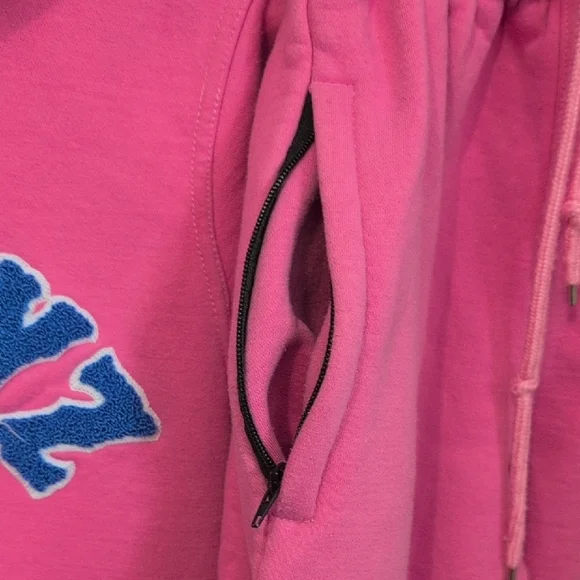 Pink Detroit Lions Rudeboyz Hoodie and Sweatpants Set - Picture 8 of 11